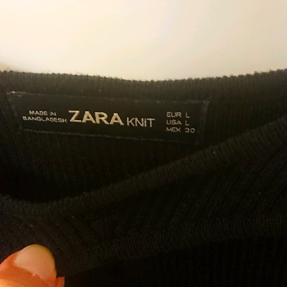 ⚡2/$30⚡Zara Long sleeves Knit dress - Picture 2 of 3